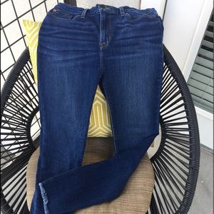 Hudson Denim Jeans Size 29 Raw Edge hem